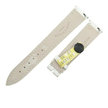 フランクミュラー FRANCK MULLER トノウカーベックス 7500/7502用 クロコバンド ホワイト クロコダイル 腕時計パーツ 未使用 純正 替え ショート 16mm ホワイト 白