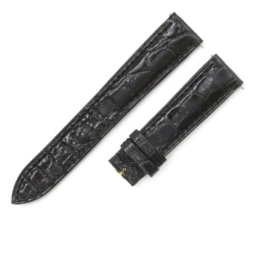 フランクミュラー FRANCK MULLER トノウカーベックス 7500/7502用 クロコバンド ブラック クロコダイル 腕時計パーツ 未使用 純正 替え ショート 16mm ブラック 黒