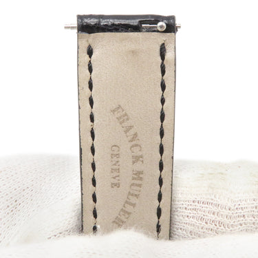 フランクミュラー FRANCK MULLER トノウカーベックス 7500/7502用 クロコバンド ブラック クロコダイル 腕時計パーツ 未使用 純正 替え ショート 16mm ブラック 黒