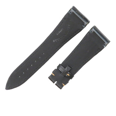 フランクミュラー FRANCK MULLER コンキスタドール グランプリ 9900用 クロコバンド ブラック クロコダイル 腕時計パーツ 未使用 純正 ベルト ロング 24mm 黒