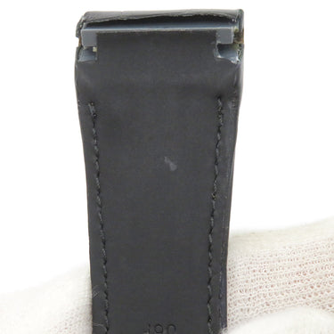 フランクミュラー FRANCK MULLER コンキスタドール グランプリ 9900用 クロコバンド ブラック クロコダイル 腕時計パーツ 未使用 純正 ベルト ロング 24mm 黒