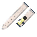 フランクミュラー FRANCK MULLER ロングアイランド(950~)/マスタースクエア(6002S)用 クロコバンド ネイビー クロコダイル 腕時計パーツ 未使用 純正 18mm 紺