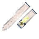 フランクミュラー FRANCK MULLER ロングアイランド(950~)/マスタースクエア(6002S)用 クロコバンド ネイビー クロコダイル 腕時計パーツ 未使用 純正 18mm 紺