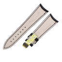 フランクミュラー FRANCK MULLER ラウンド 7000(39mm)用 クロコバンド ブラック クロコダイル 腕時計パーツ 未使用 純正 マット ショート 20mm ブラック 黒