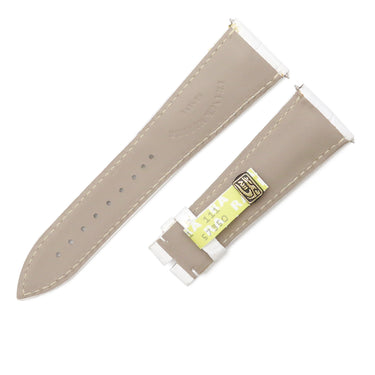 フランクミュラー FRANCK MULLER トノウカーベックス 9080/9880用 クロコバンド ホワイト クロコダイル 腕時計パーツ 未使用 純正 替え ロング 24mm ホワイト 白