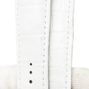 フランクミュラー FRANCK MULLER トノウカーベックス 9080/9880用 クロコバンド ホワイト クロコダイル 腕時計パーツ 未使用 純正 替え ロング 24mm ホワイト 白