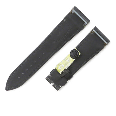 フランクミュラー FRANCK MULLER コンキスタドール グランプリ 8900用 クロコバンド ブラック クロコダイル 腕時計パーツ 未使用 純正 ベルト ロング 22mm 黒