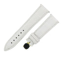 フランクミュラー FRANCK MULLER トノウカーベックス 6850用 クロコバンド ホワイト クロコダイル 腕時計パーツ 未使用 純正 替え ベルト ショート 19mm ホワイト白