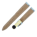 フランクミュラー FRANCK MULLER トノウカーベックス 1752 クロコバンド ブルー クロコダイル 腕時計パーツ 未使用 純正 ショート マット 14mm ブルー