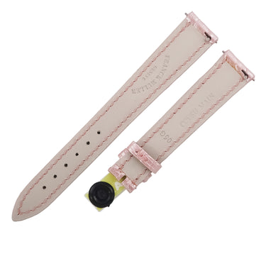 フランクミュラー FRANCK MULLER トノウカーベックス 1752 クロコバンド ピンク クロコダイル 腕時計パーツ 未使用 純正 ショート シャイニー 14mm ピンク