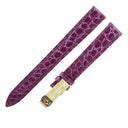 フランクミュラー FRANCK MULLER トノウカーベックス 1752 クロコバンド パープル クロコダイル 腕時計パーツ 未使用 純正 ロング シャイニー 14mm パープル 紫