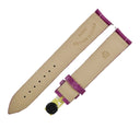 フランクミュラー FRANCK MULLER ラウンド 8035用 クロコバンド パープル クロコダイル 腕時計パーツ 未使用 純正 ベルト ロング シャイニー 17mm パープル 紫