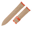 フランクミュラー FRANCK MULLER ラウンド 8035用 クロコバンド レッド クロコダイル 腕時計パーツ 未使用 純正 ベルト ショート シャイニー 17mm レッド 赤