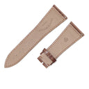 フランクミュラー FRANCK MULLER マスタースクエア 6000 H用 クロコバンド ブラウン クロコダイル 腕時計パーツ 未使用 純正 替え シャイニー 艶 26mm ブラウン 茶