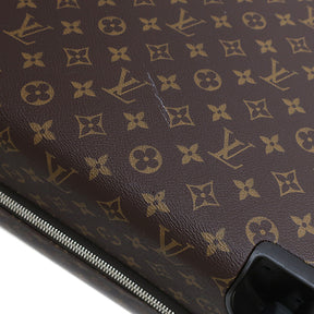 ルイヴィトン LOUIS VUITTON スーツケース ホライゾン 55 M23203 モノグラム モノグラムキャンバス キャリーバッグ シルバー金具 茶 スーツケース TSAロック 4輪