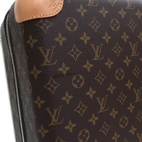 ルイヴィトン LOUIS VUITTON スーツケース ホライゾン 55 M23203 モノグラム モノグラムキャンバス キャリーバッグ シルバー金具 茶 スーツケース TSAロック 4輪