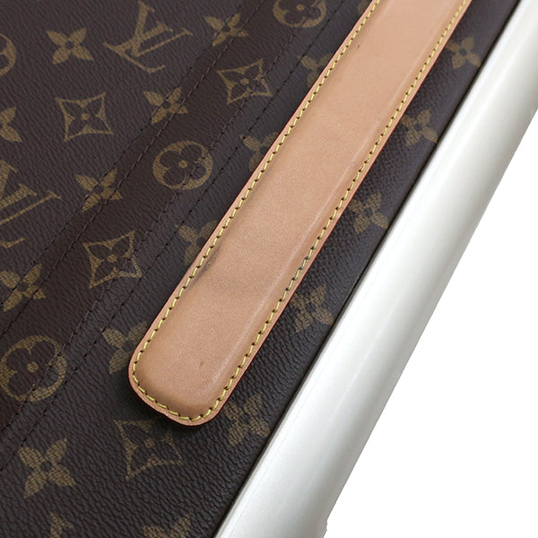 ルイヴィトン LOUIS VUITTON スーツケース ホライゾン 55 M23203 モノグラム モノグラムキャンバス キャリーバッグ シルバー金具 茶 スーツケース TSAロック 4輪