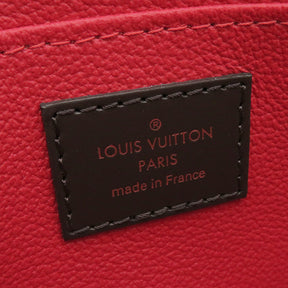 ルイヴィトン LOUIS VUITTON ポシェット コスメティック PM N47516 ダミエエベヌ ダミエキャンバス ポーチ ゴールド金具 茶 化粧ポーチ 小物入れ