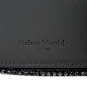 メゾン マルタン マルジェラ MAISON MARTIN MARGIELA 二つ折り カードケース S35UI0513PS935 ブラック レザー 二つ折り財布 ブラック金具 黒 札入れ