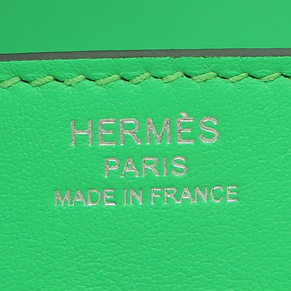 エルメス HERMES バーキン25 ヴェールコミック スイフト ハンドバッグ シルバー金具 新品 未使用 緑