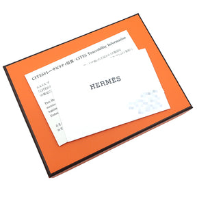 エルメス HERMES ベアンコンパクト ヴェールデュー アリゲーター 二つ折り財布 ゴールド金具 新品 未使用 緑 クロコ