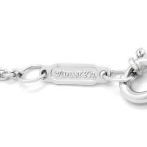 ティファニー Tiffany & Co シグネチャー ダイヤ ホワイトゴールド K18WG ダイヤモンド ネックレス Au750