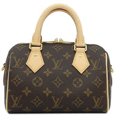 ルイヴィトン LOUIS VUITTON スピーディ バンドリエール 20 M46234 ノワール モノグラムキャンバス 2WAYバッグ ゴールド金具 新品 未使用 ミニボストン 茶