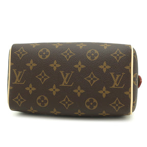 ルイヴィトン LOUIS VUITTON スピーディ バンドリエール 20 M46234 ノワール モノグラムキャンバス 2WAYバッグ ゴールド金具 新品 未使用 ミニボストン 茶