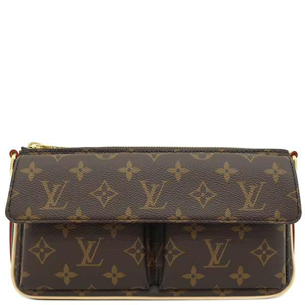 ルイヴィトン LOUIS VUITTON ヴィヴァシテ M46999 モノグラム モノグラムキャンバス ショルダーバッグ ゴールド金具 新品 未使用 茶 ショルダー