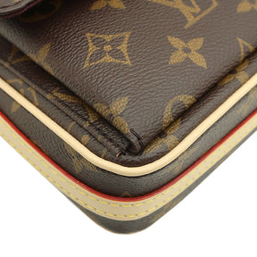 ルイヴィトン LOUIS VUITTON ヴィヴァシテ M46999 モノグラム モノグラムキャンバス ショルダーバッグ ゴールド金具 新品 未使用 茶 ショルダー