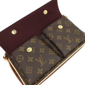 ルイヴィトン LOUIS VUITTON ヴィヴァシテ M46999 モノグラム モノグラムキャンバス ショルダーバッグ ゴールド金具 新品 未使用 茶 ショルダー