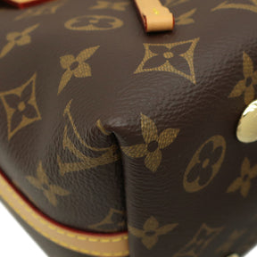 ルイヴィトン LOUIS VUITTON キャリーオール NM PM M46203 モノグラム モノグラムキャンバス ショルダーバッグ ゴールド金具 新品 未使用 茶