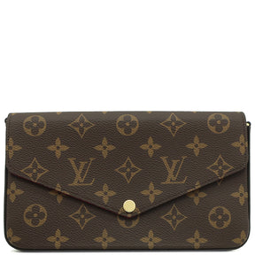 ルイヴィトン LOUIS VUITTON ポシェット フェリシー M81896 モノグラム モノグラムキャンバス チェーンウォレット ゴールド金具 新品 未使用 茶 チェーンショルダー