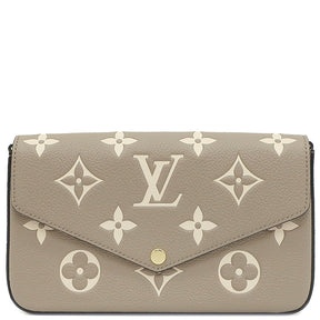 ルイヴィトン LOUIS VUITTON ポシェット フェリシー M82610 トゥルトレール×クレーム モノグラムアンプラントレザー チェーンウォレット ゴールド金具 新品 未使用 チェーンショルダー