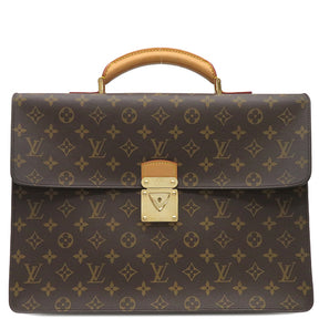 ルイヴィトン LOUIS VUITTON ラギート M53026 モノグラム モノグラムキャンバス ビジネスバッグ ゴールド金具 茶 ハンドバッグ ドキュメントケース 書類カバン