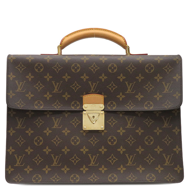 ルイヴィトン LOUIS VUITTON ラギート M53026 モノグラム モノグラムキャンバス ビジネスバッグ ゴールド金具 茶 ハンドバッグ ドキュメントケース 書類カバン