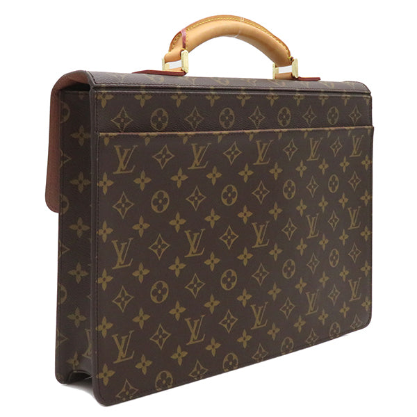 ルイヴィトン LOUIS VUITTON ラギート M53026 モノグラム モノグラムキャンバス ビジネスバッグ ゴールド金具 茶 ハンドバッグ ドキュメントケース 書類カバン