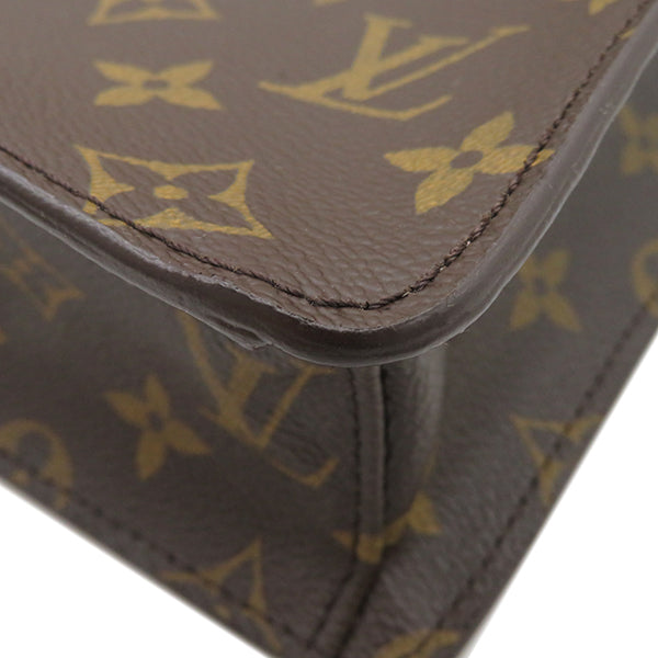 ルイヴィトン LOUIS VUITTON ラギート M53026 モノグラム モノグラムキャンバス ビジネスバッグ ゴールド金具 茶 ハンドバッグ ドキュメントケース 書類カバン