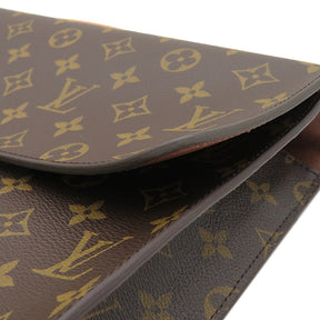 ルイヴィトン LOUIS VUITTON ラギート M53026 モノグラム モノグラムキャンバス ビジネスバッグ ゴールド金具 茶 ハンドバッグ ドキュメントケース 書類カバン