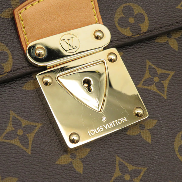 ルイヴィトン LOUIS VUITTON ラギート M53026 モノグラム モノグラムキャンバス ビジネスバッグ ゴールド金具 茶 ハンドバッグ ドキュメントケース 書類カバン