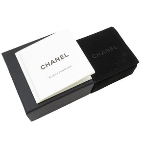 シャネル CHANEL スター ココマーク シルバー メタル ラインストーン ピアス