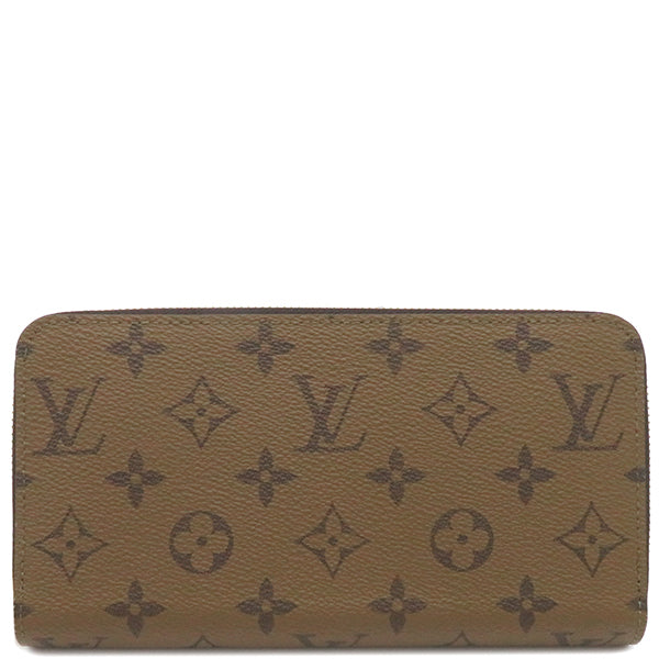 ルイヴィトン LOUIS VUITTON ジッピーウォレット M82444 モノグラムリバース モノグラムリバースキャンバス 長財布 ゴールド金具 茶 ラウンドファスナー