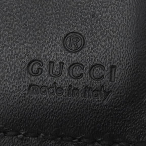 グッチ GUCCI グッチシマ 170580 ブラック グッチシマレザー 札入れ シルバー金具 マネークリップ付き カードケース