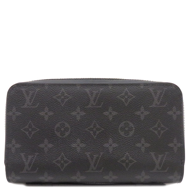 ルイヴィトン LOUIS VUITTON ジッピーXL M61698 ブラック モノグラムエクリプス 長財布 シルバー金具 黒 ラウンドファスナー