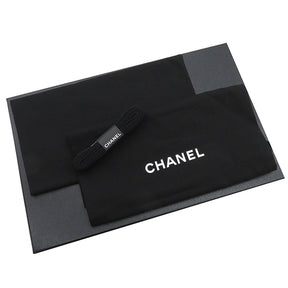 シャネル CHANEL ココマーク ロゴ ローカット G35617 ホワイトXブラック レザー ファブリック スウェード ＃37 スニーカー ゴールド金具 黒 ローカット 厚底