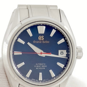 グランドセイコー Grand Seiko ヘリテージコレクション GS60周年記念モデル SLGH003 9SA5-00B0 自動巻き メンズ OH済 青 バー 限定