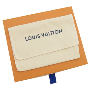 ルイヴィトン LOUIS VUITTON ポルトクレ イリュストレ M00666 ゴールド×ピンク GP レザー キーホルダー グラデーション キーリング