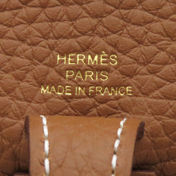 エルメス HERMES エヴリンTPM ゴールド トリヨンクレマンス ショルダーバッグ ゴールド金具 新品 未使用 茶