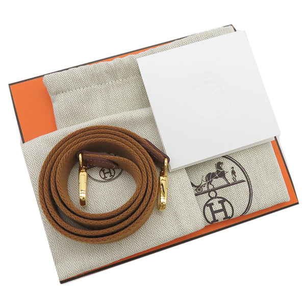 エルメス HERMES エヴリンTPM ゴールド トリヨンクレマンス ショルダーバッグ ゴールド金具 新品 未使用 茶