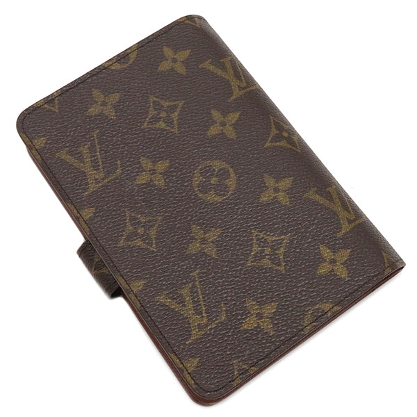 ルイヴィトン LOUIS VUITTON ポルトパピエ ジップ M61207 モノグラム モノグラムキャンバス 二つ折り財布 ゴールド金具 茶